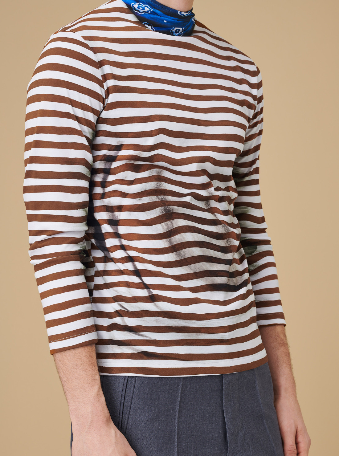 Cotton turtleneck sweater