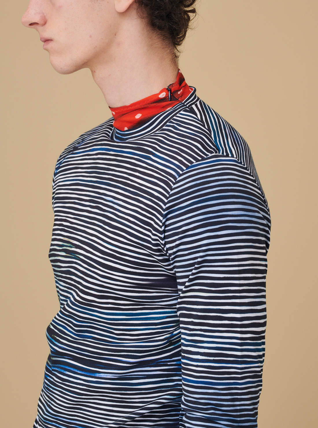 Cotton turtleneck sweater