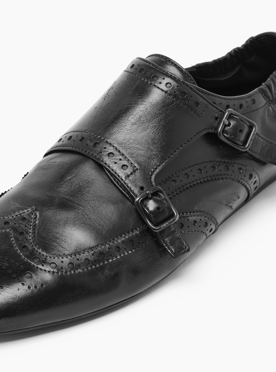 Double monk strap shoes