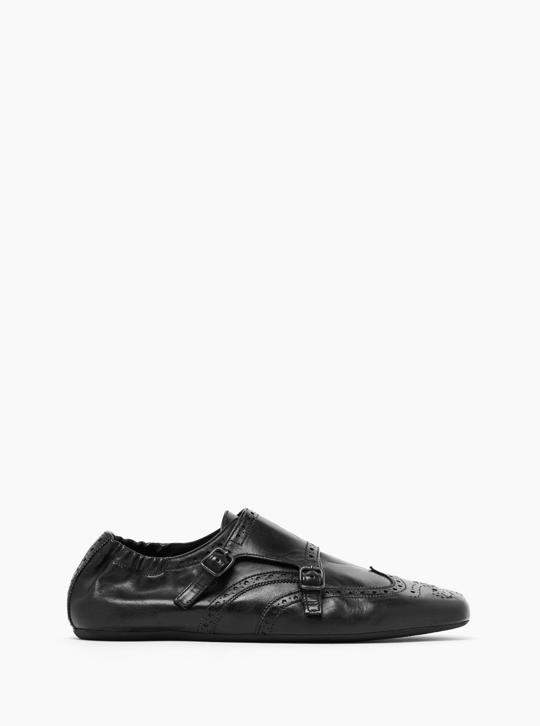 Double monk strap shoes
