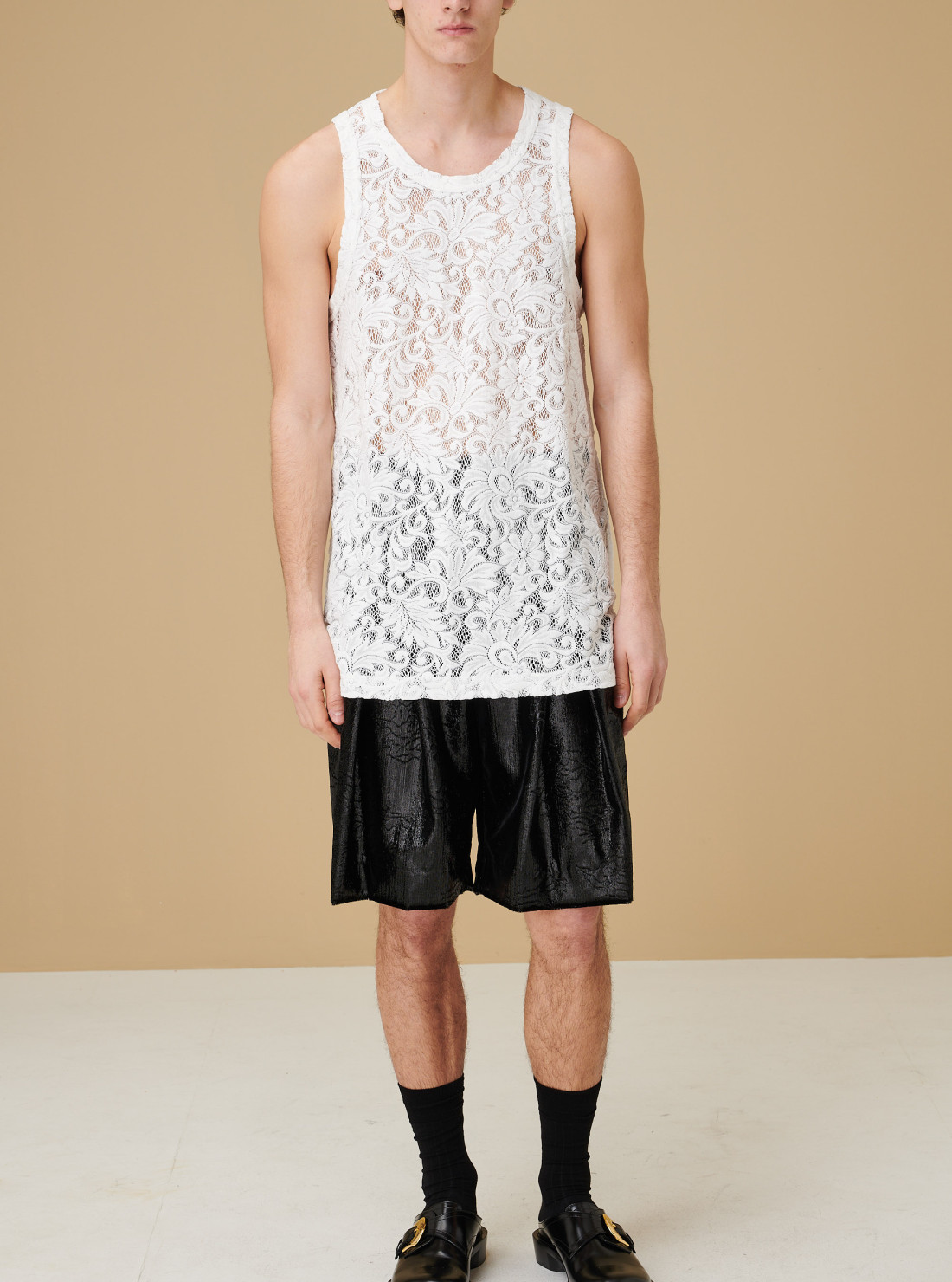 Lace tank top