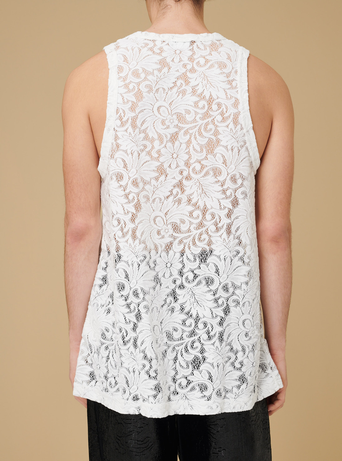 Lace tank top