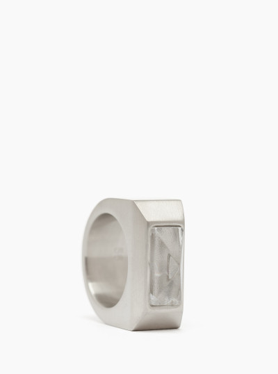 Crystal Pyramid Ring