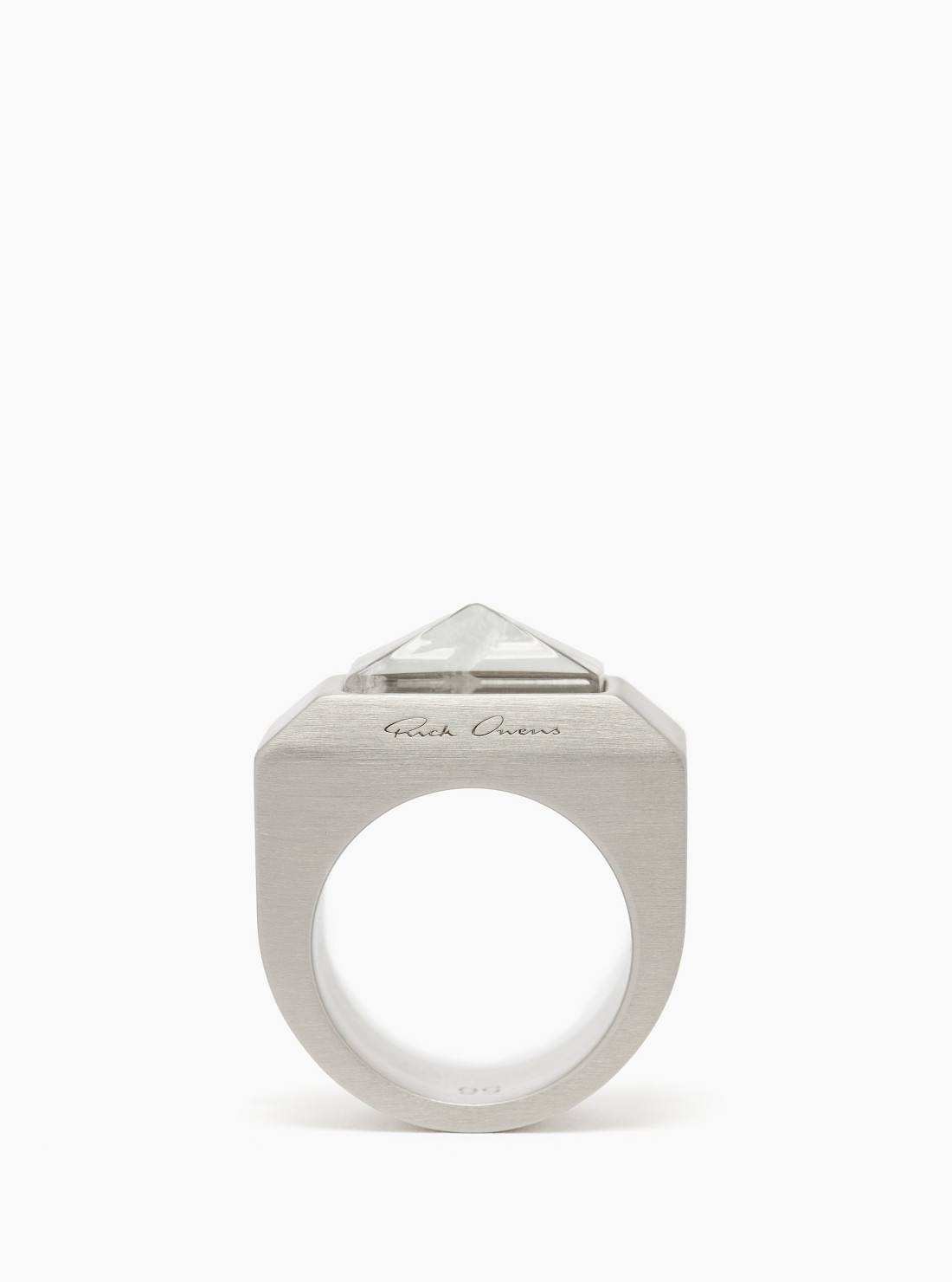 Crystal Pyramid Ring