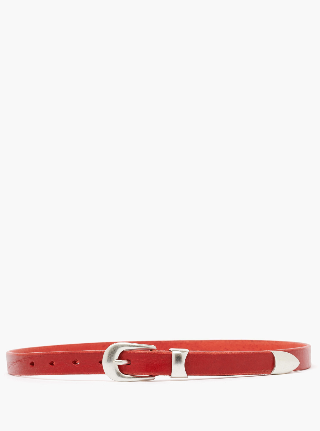 Leather belt
