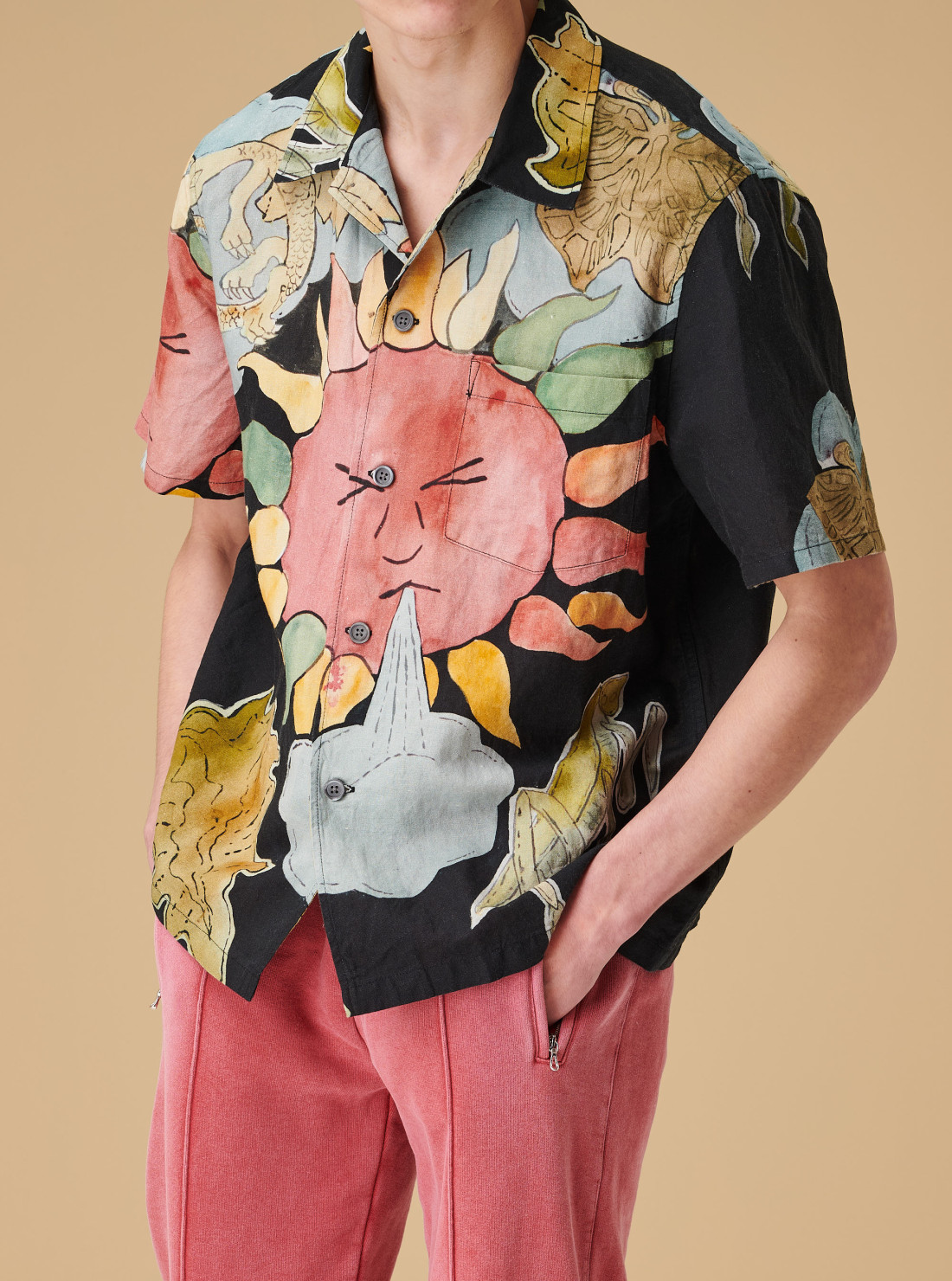 Chemise imprimée