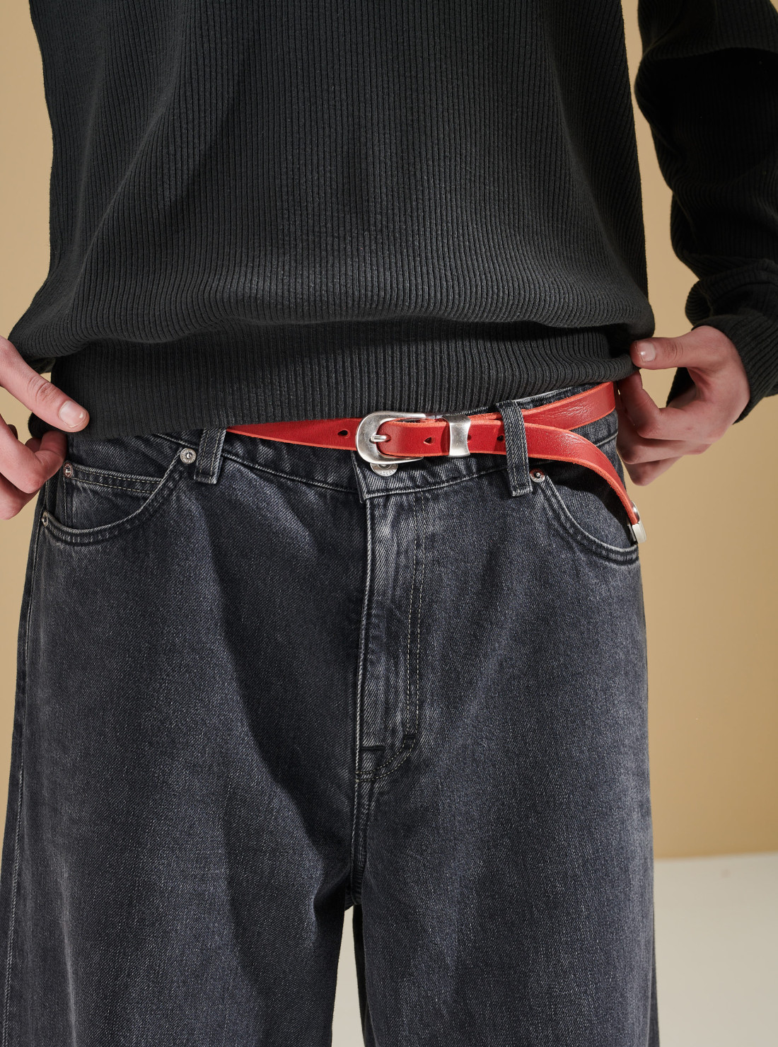 Ceinture en cuir