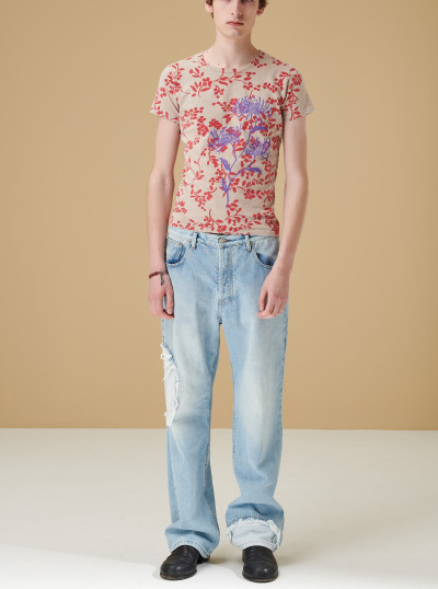 Circle Window Jean