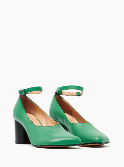 Obliqua Block Heel Pump 2
