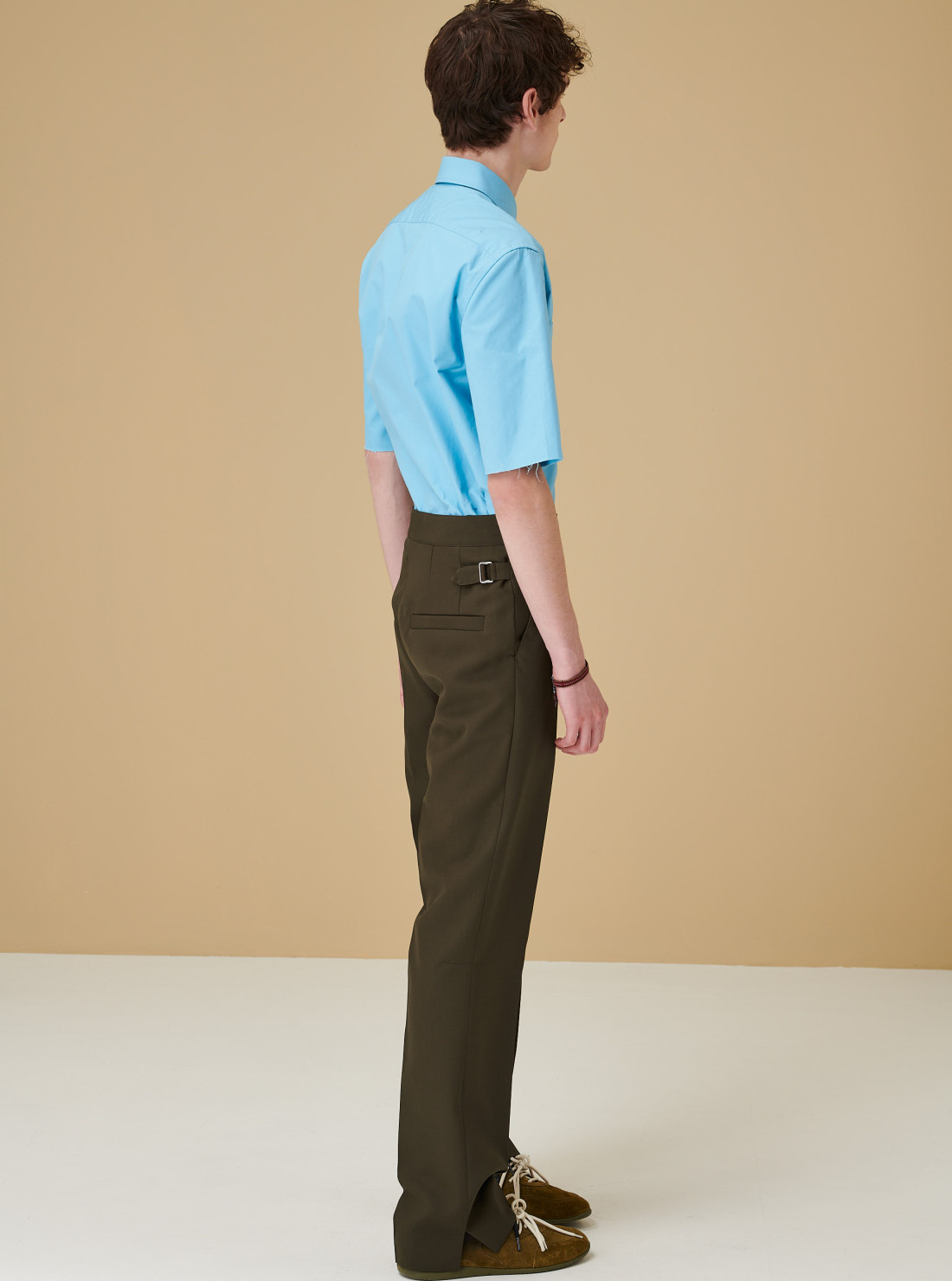Pantalon fendu