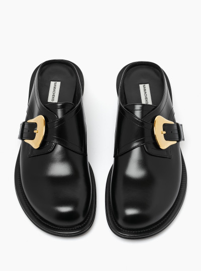 Women Monkstrap Mule Gold