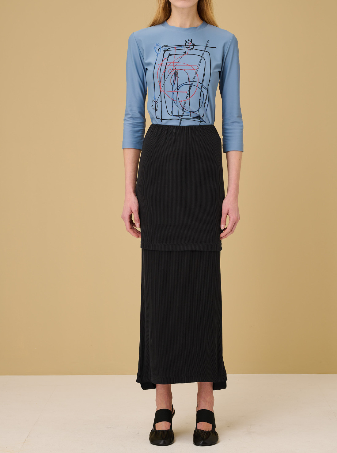 Fuseau Warm-up Skirt