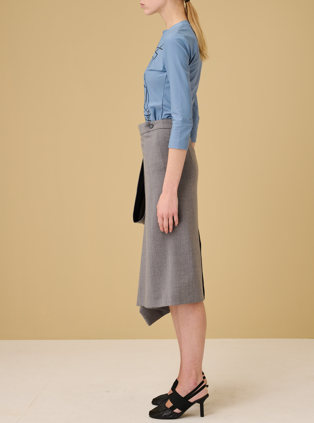 Extended Tailored Skirt