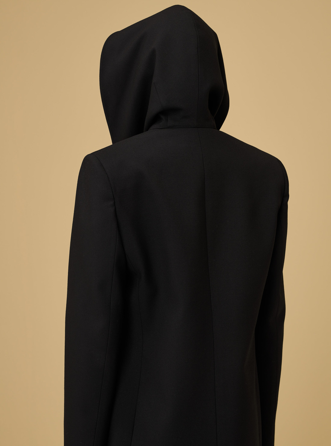 Veste tailleur à capuche