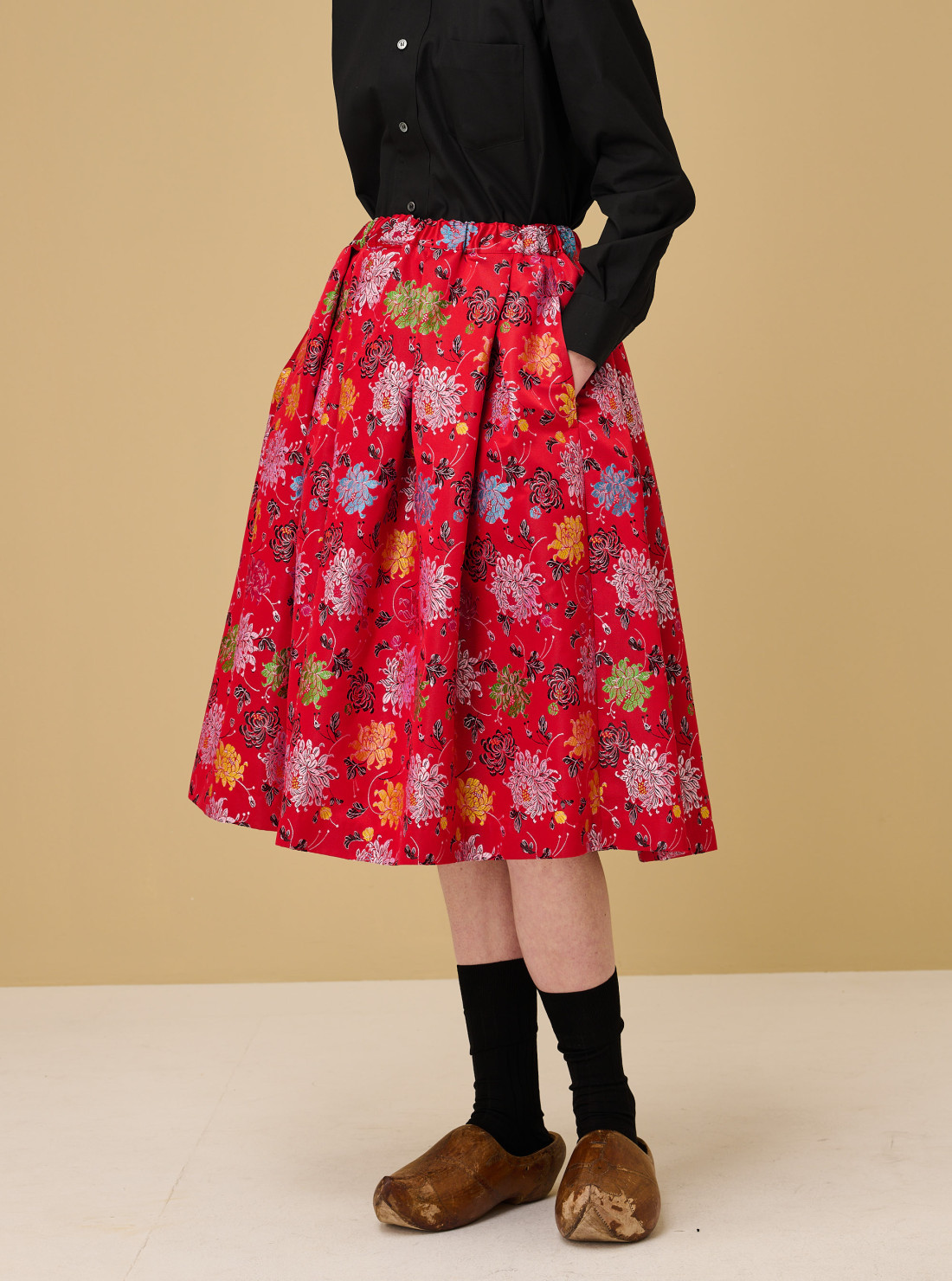 Pleated skirt