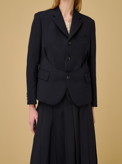 Cut out blazer jacket