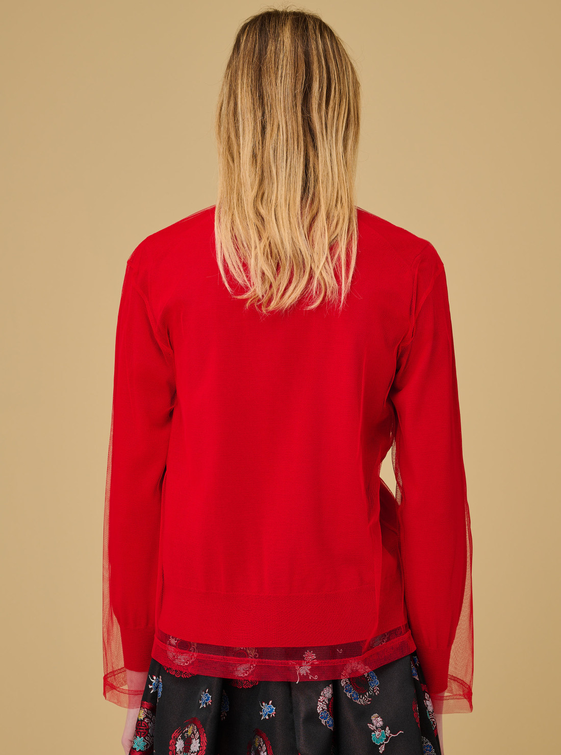 Cardigan superposé
