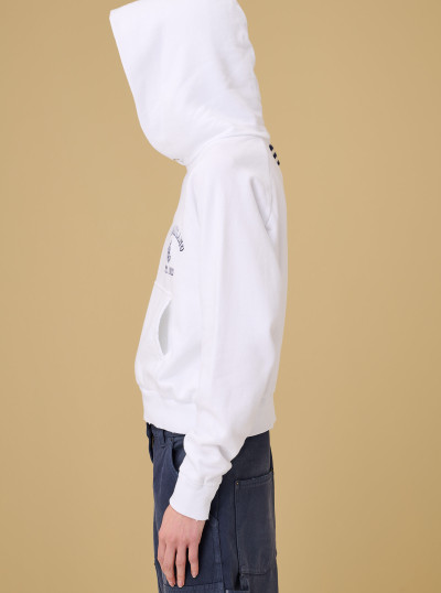 Cotton fleece hoodie 2