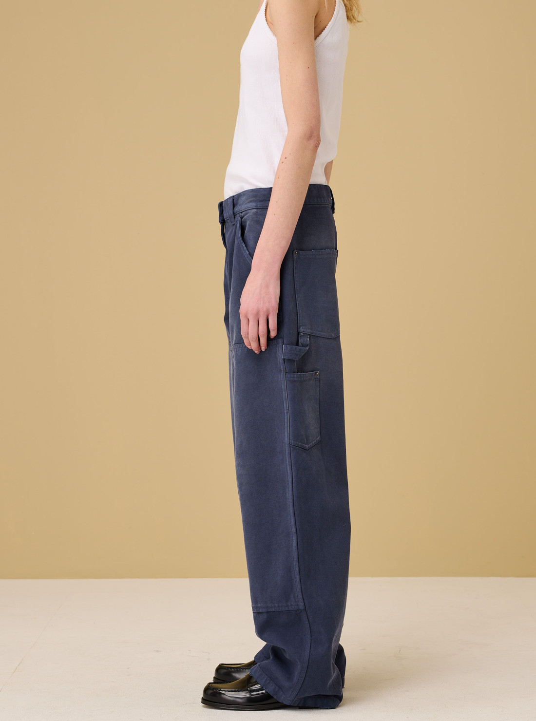 Pantalon cargo en toile
