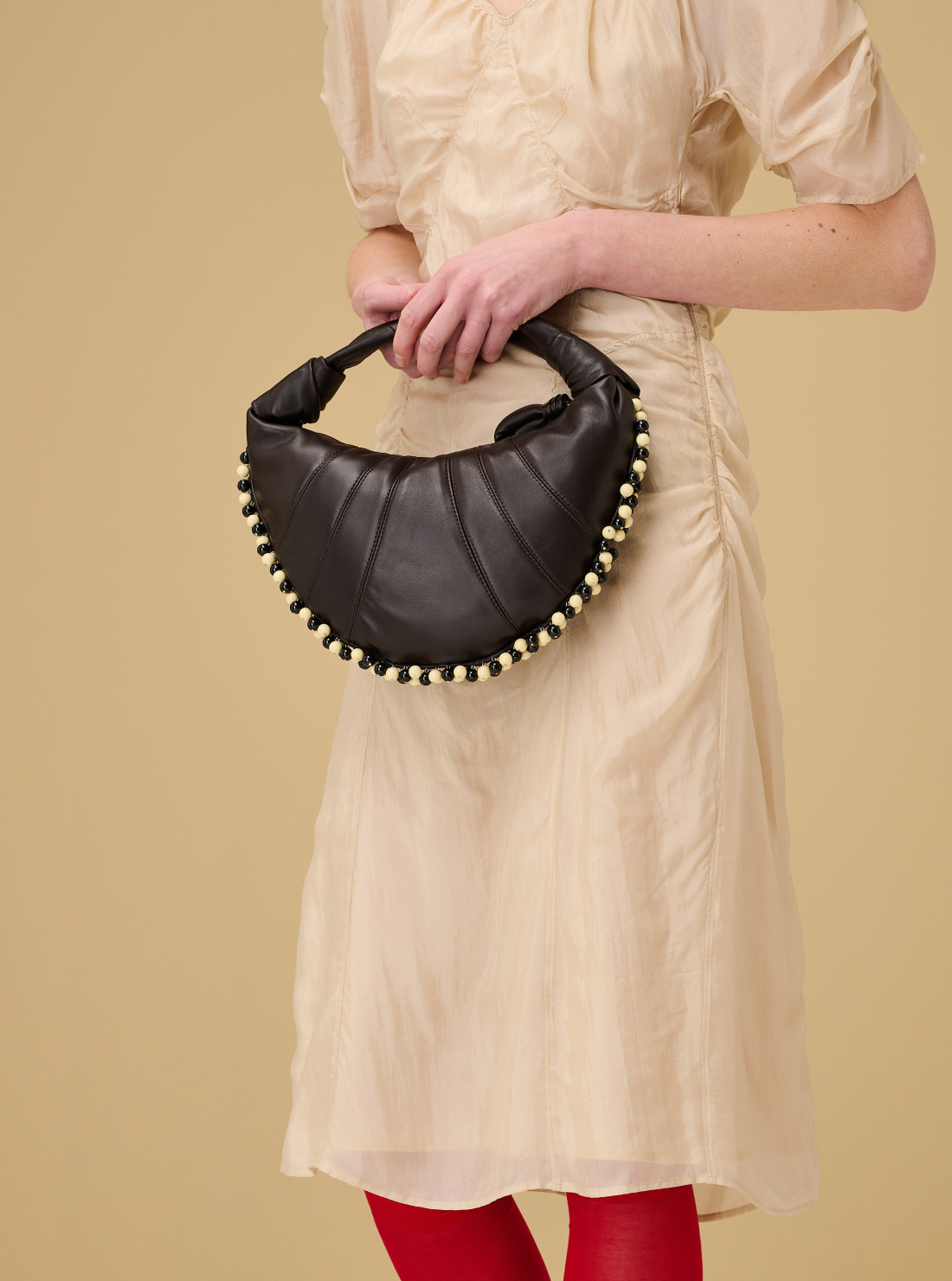 Mini fortune bag with beads