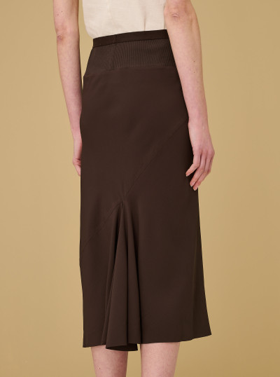 Knee Bias Skirt
