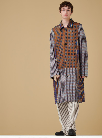 Collage Car Coat