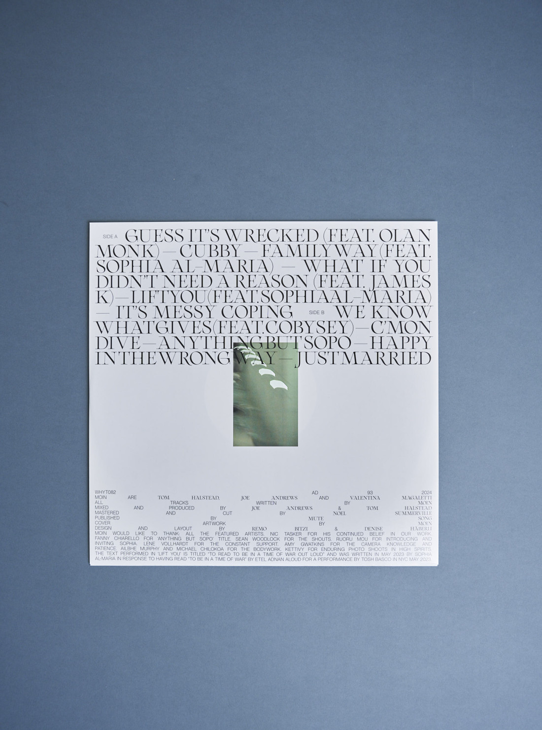 Moin / You Never End vinyl