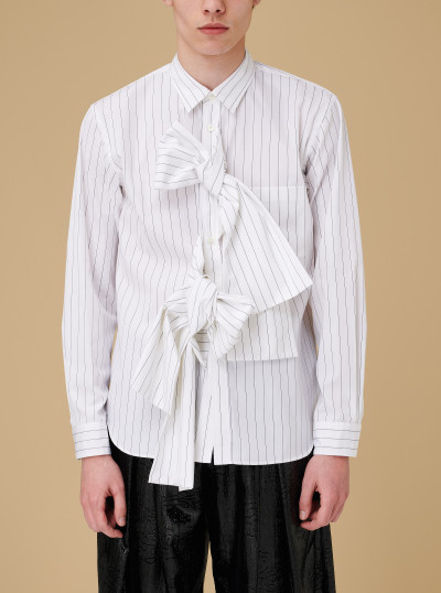 Shirt with knots