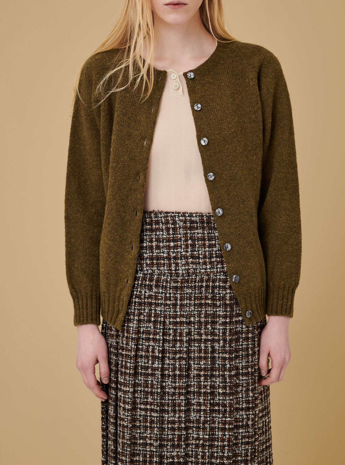 Cardigan en laine
