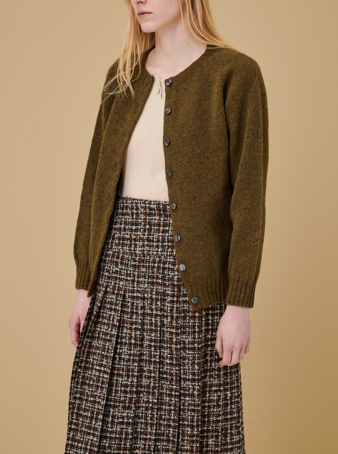 Cardigan en laine