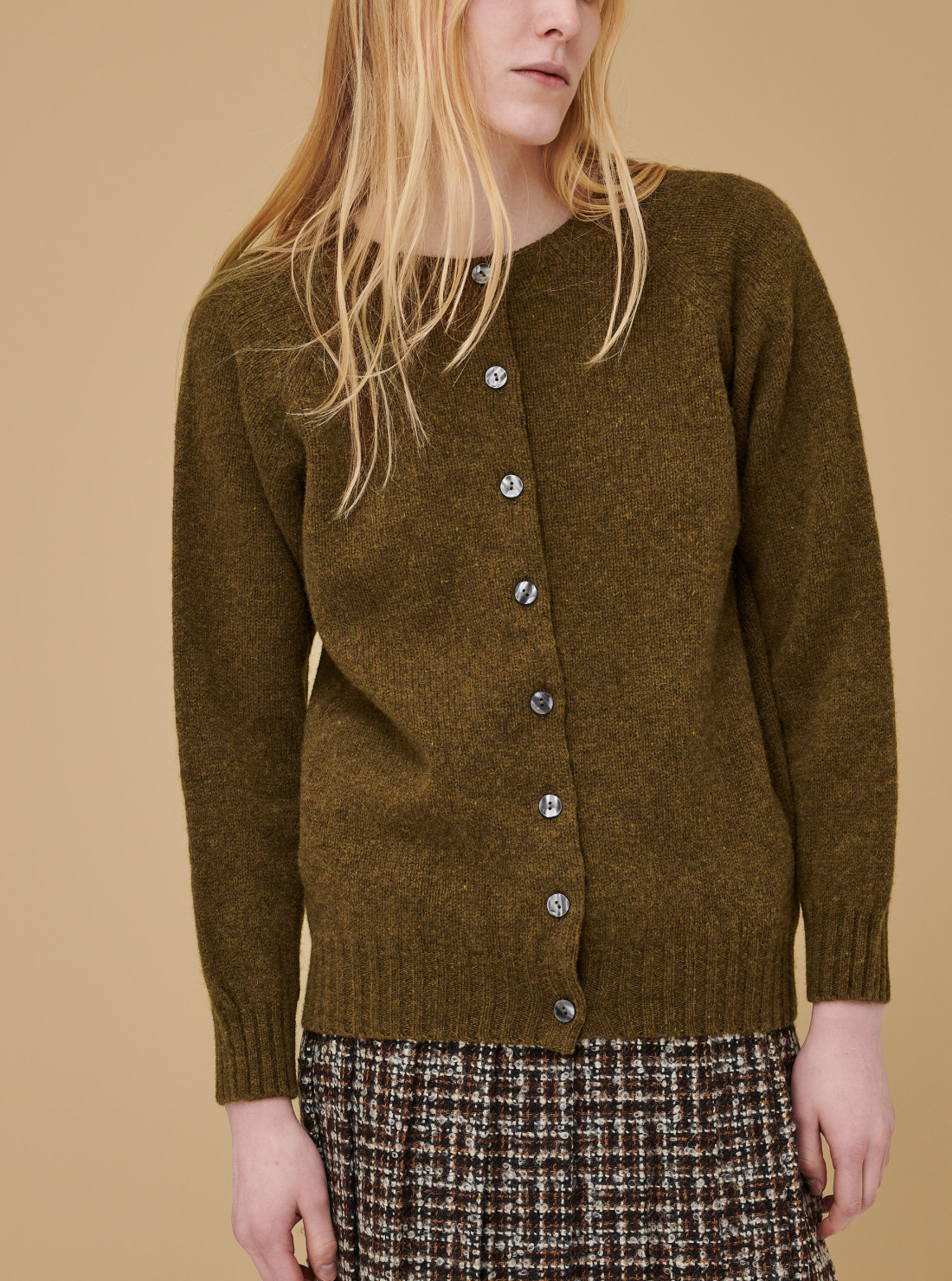 Cardigan en laine