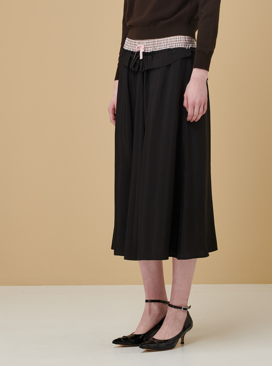 Anonymity of the lining skirt