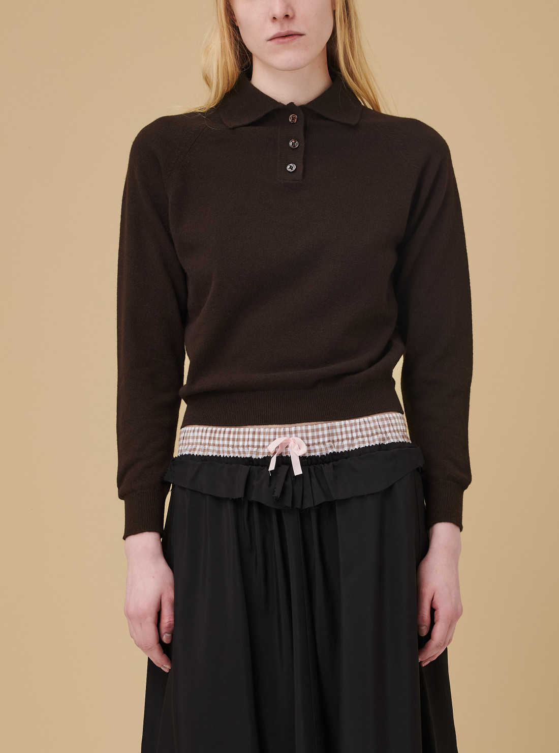 Wool polo