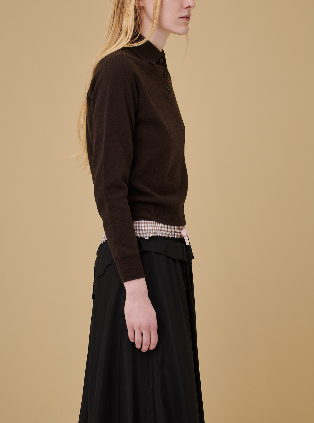 Wool polo