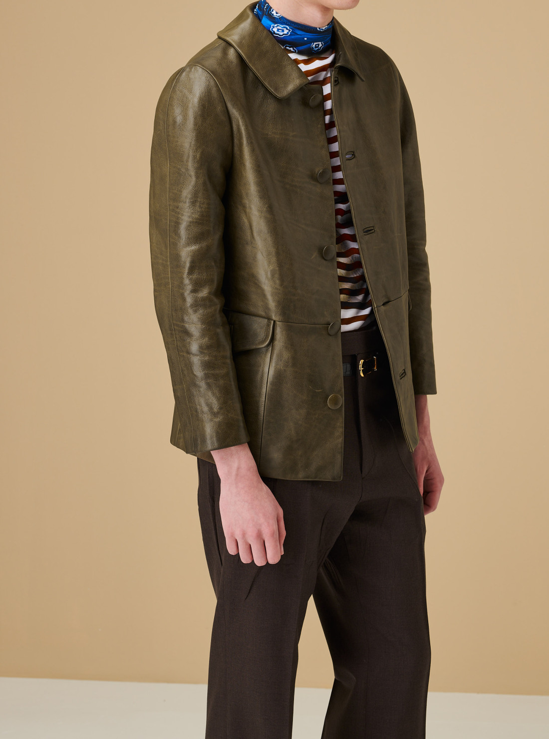 Blouson en cuir