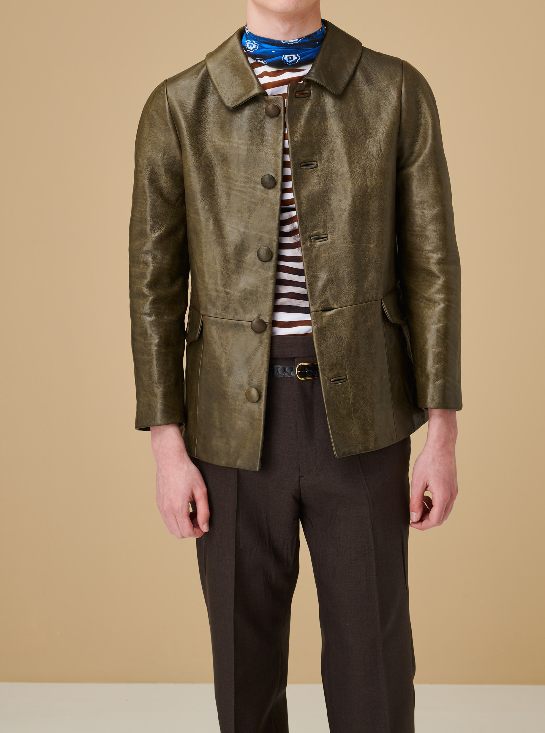 Blouson en cuir