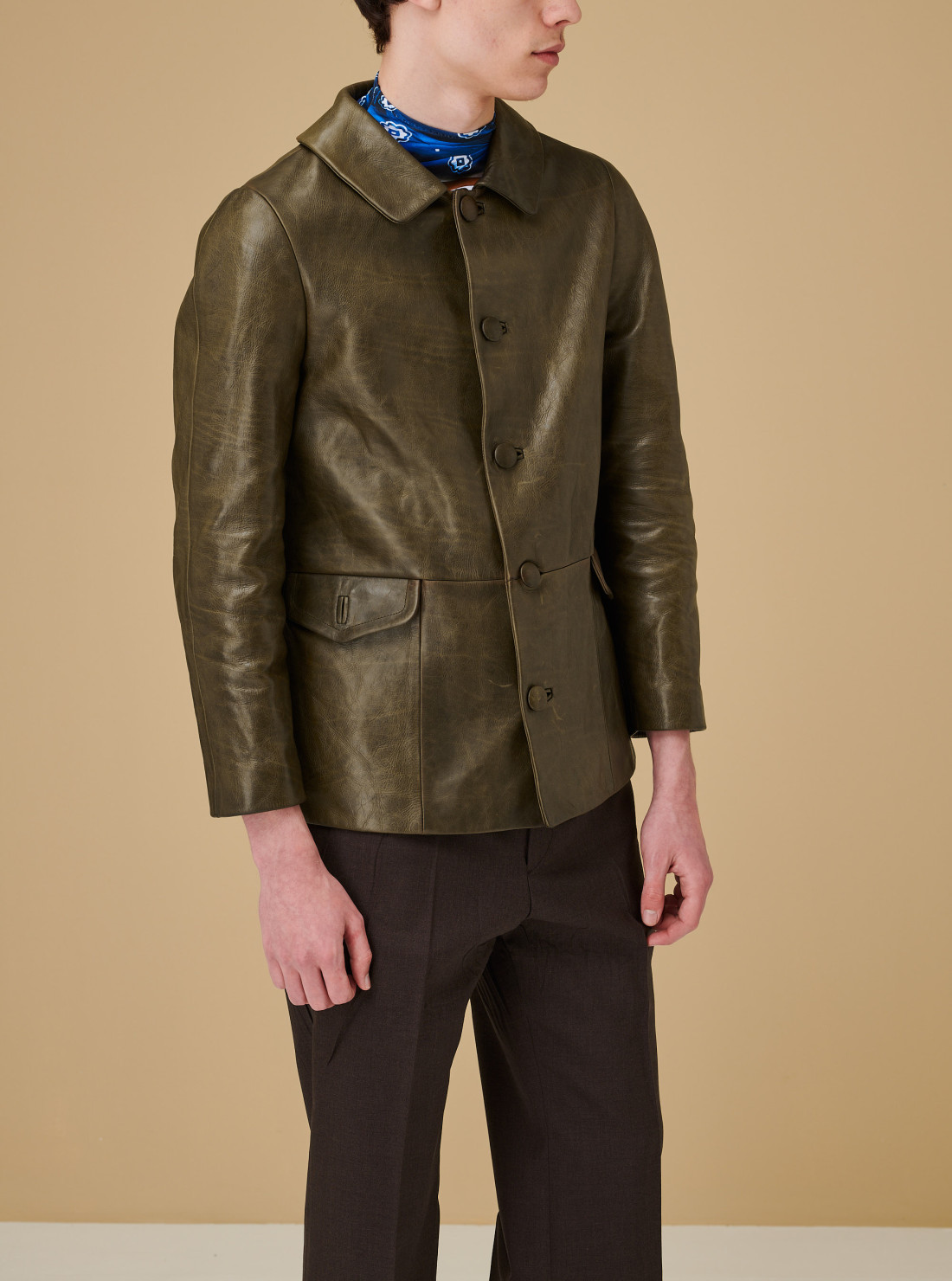 Blouson en cuir