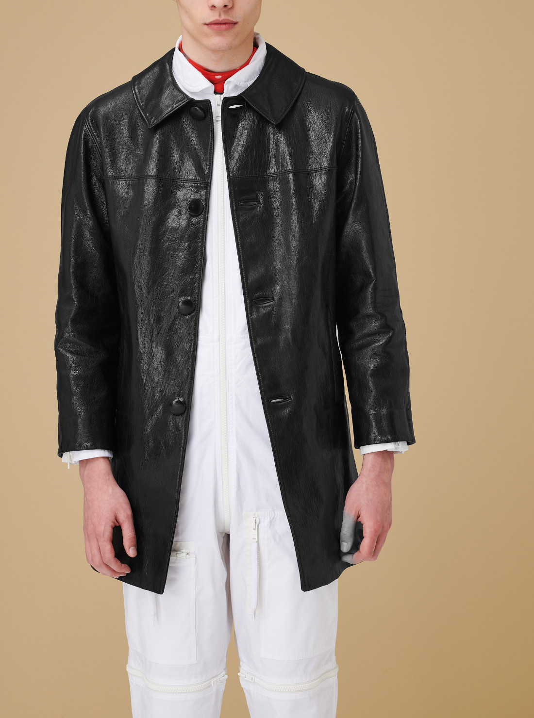 Leather Coat