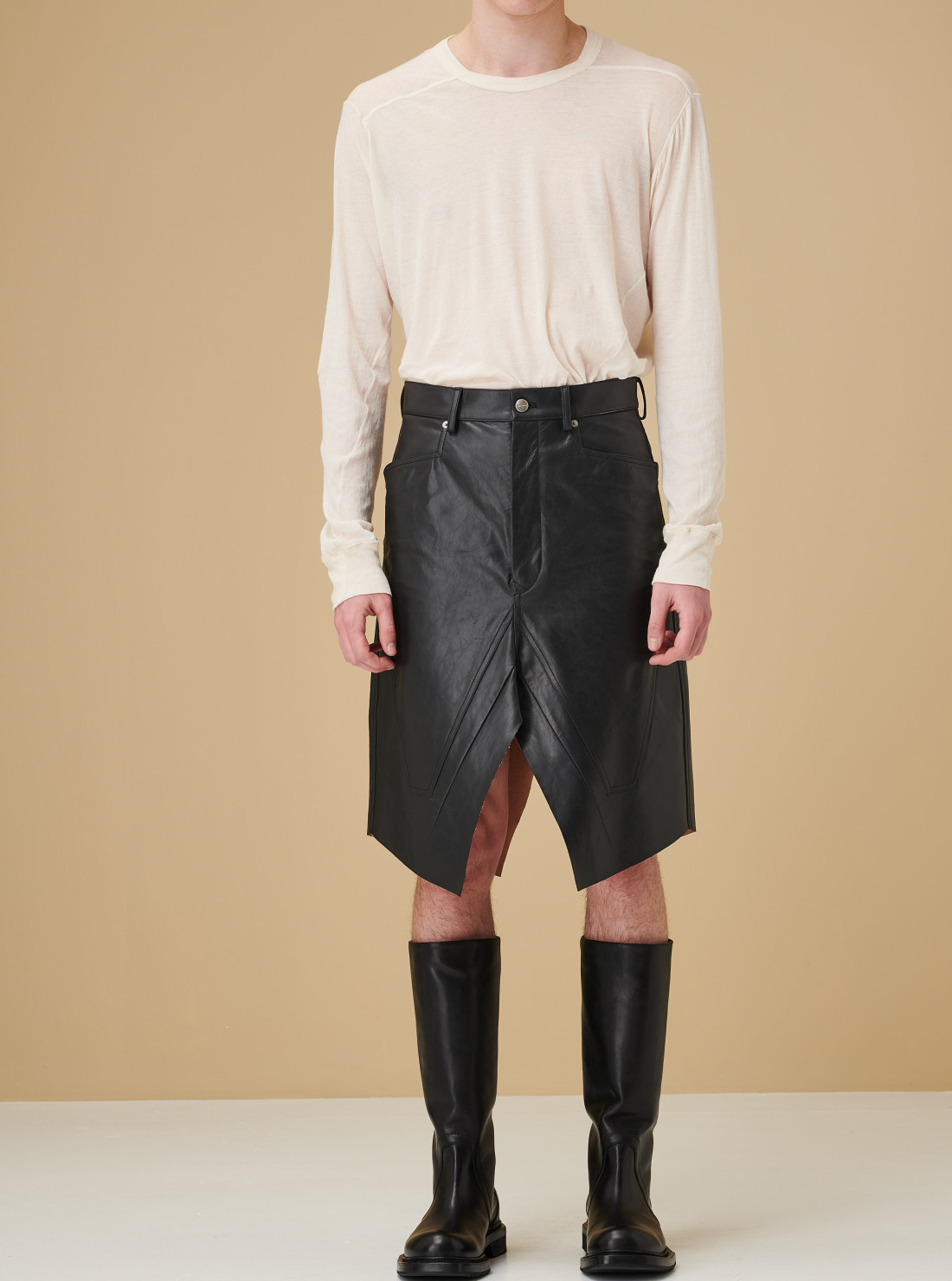 Slivered Skirt