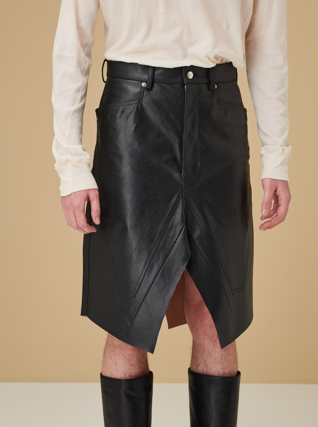 Slivered Skirt