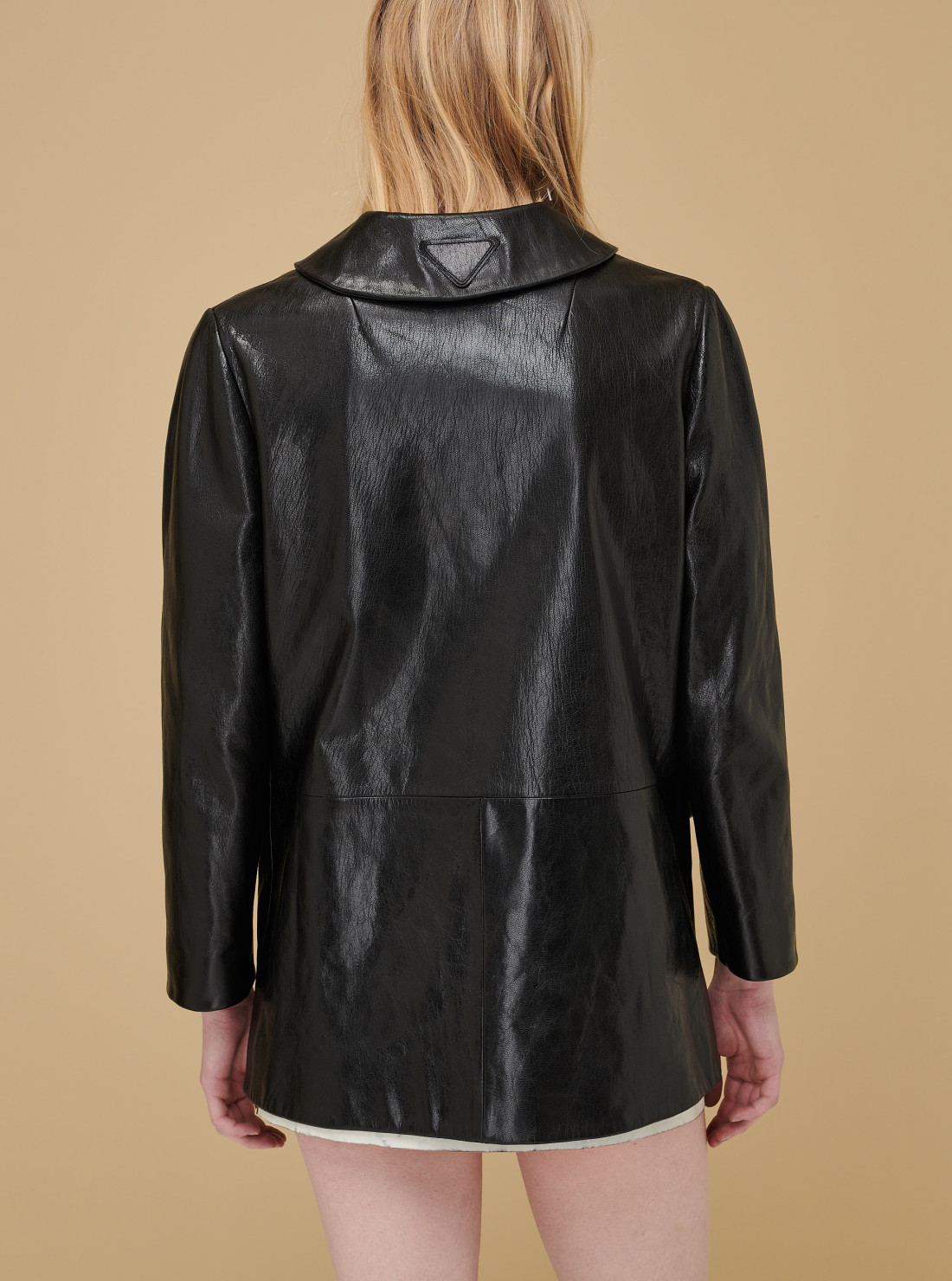 Caban en cuir
