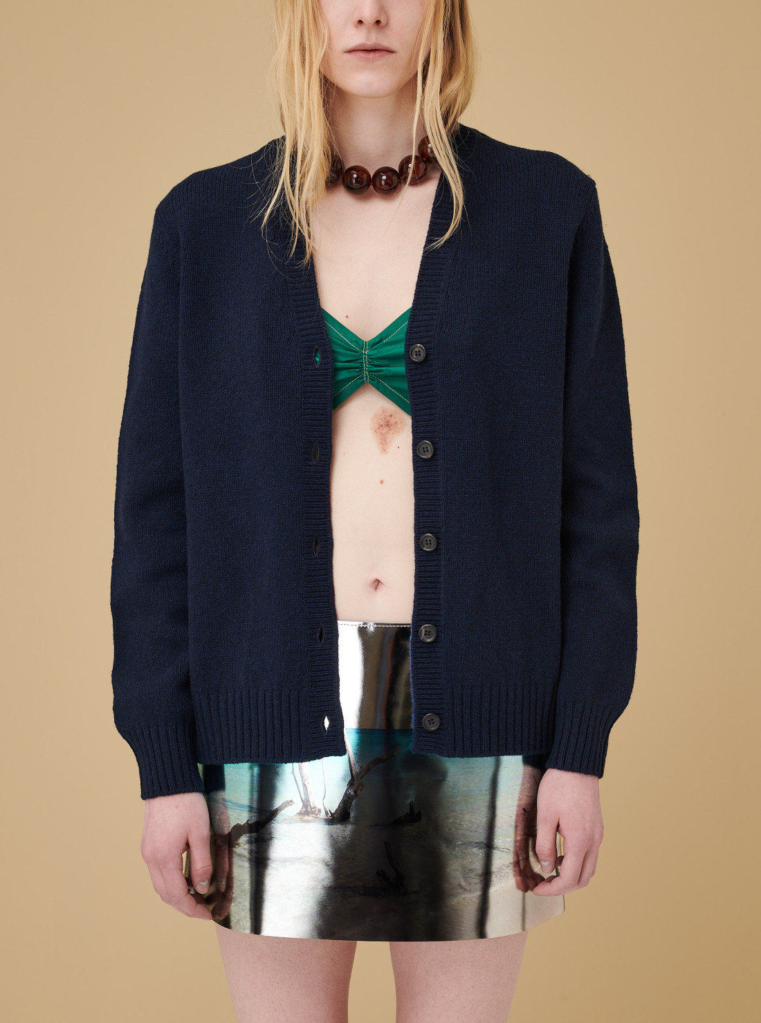 Cardigan en laine