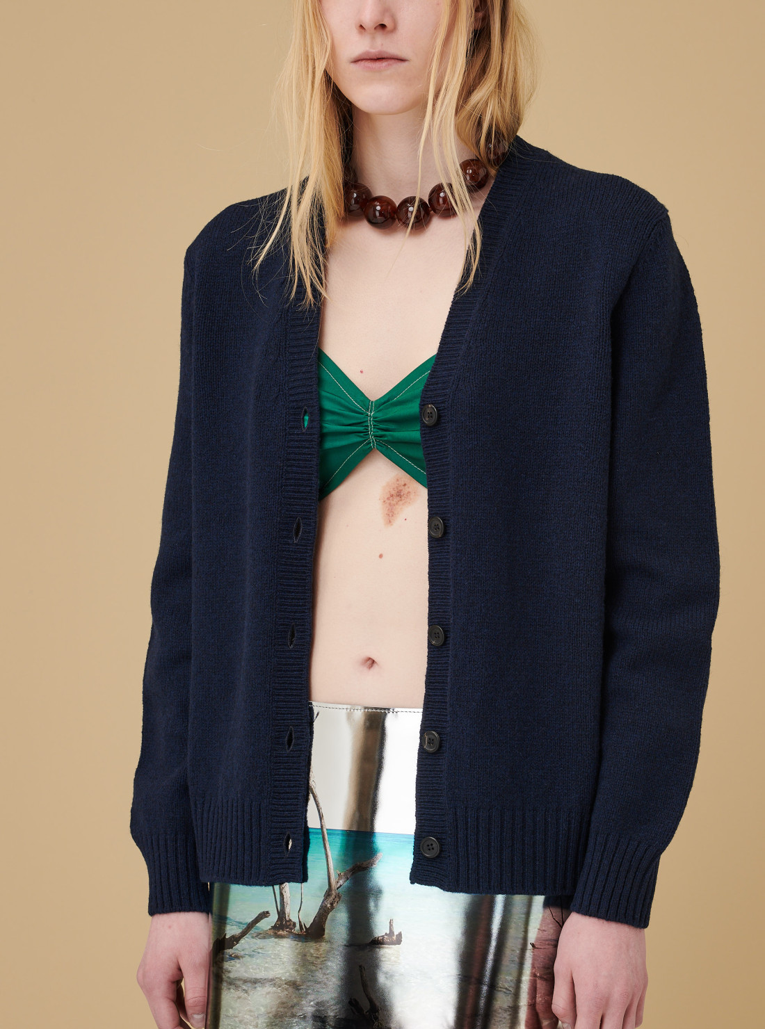 Cardigan en laine