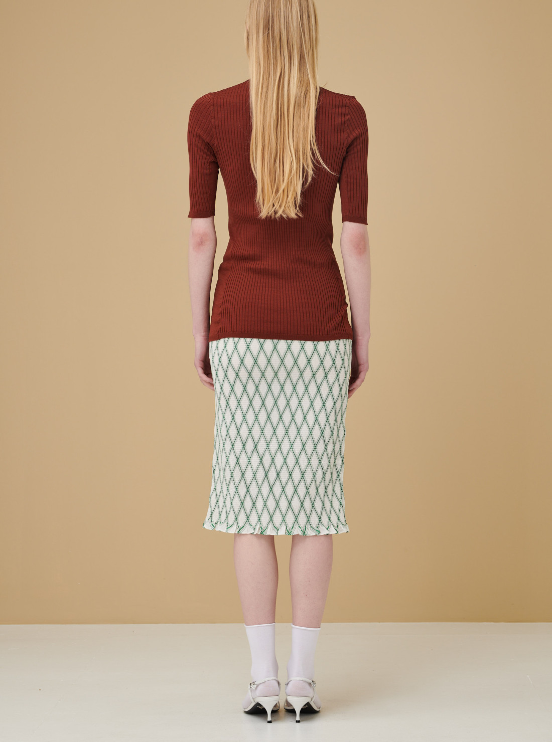 Ribbed polo