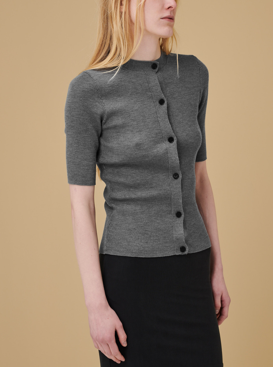 Merino cardigan