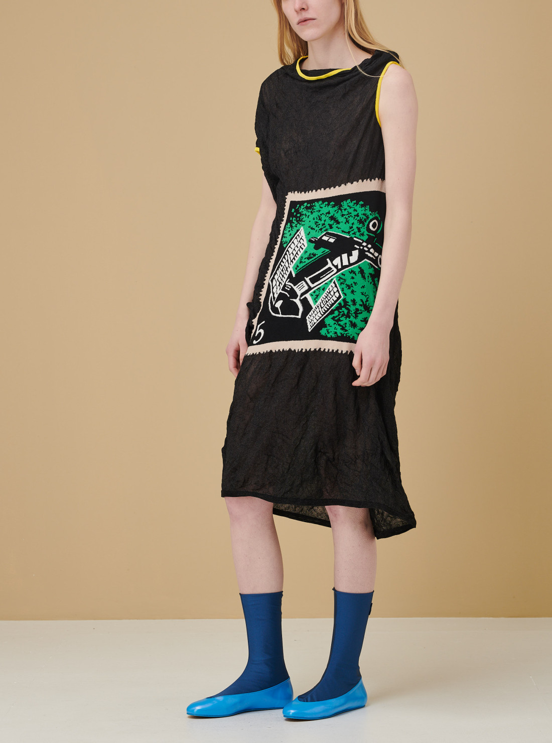 Robe satellite en maille