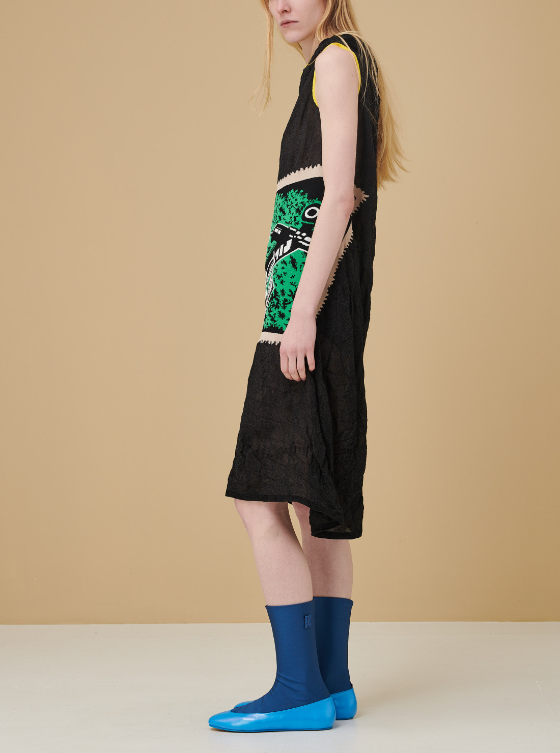 Robe satellite en maille