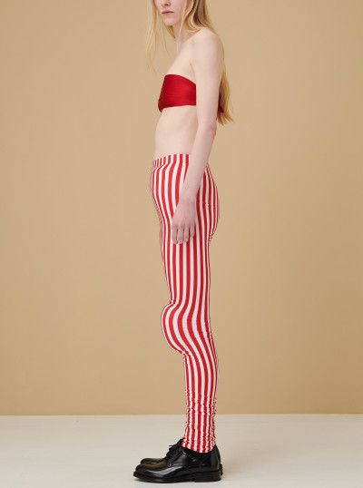 Legging rayé asymétrique 2