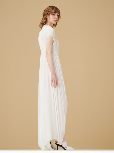 Robe fuseau froncée 2