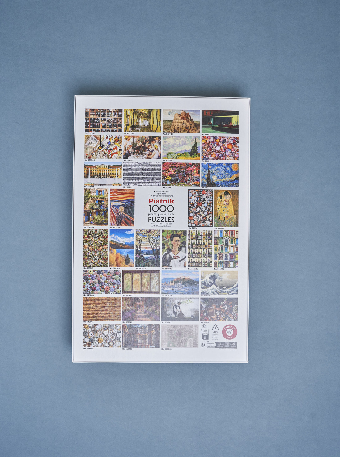 1000 pieces puzzle / Degas, La Classe...